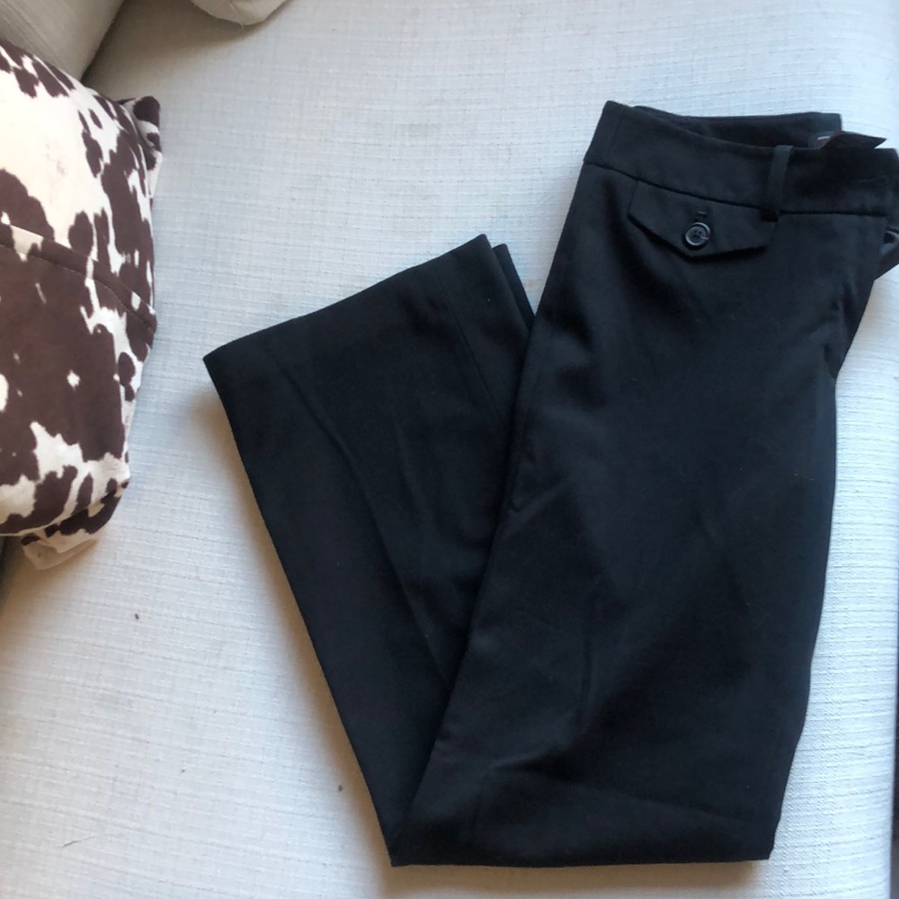 Ann Taylor Black button pants
